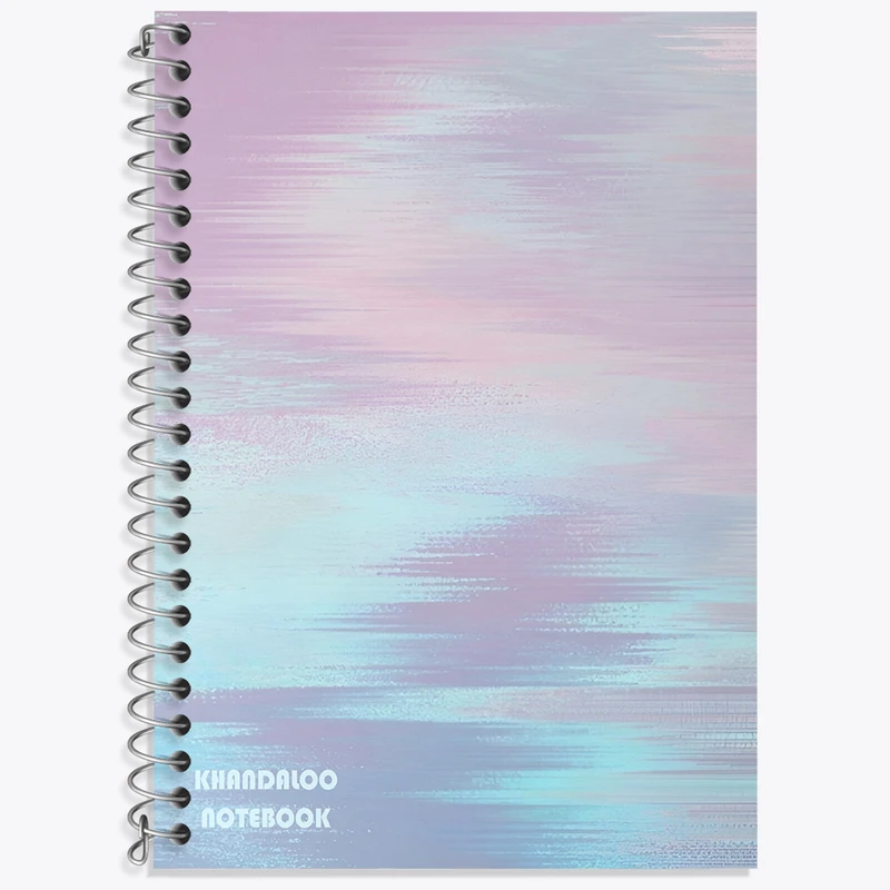 دفتر زبان 50 برگ خندالو مدل دو خط طرح مدرن کد N8610