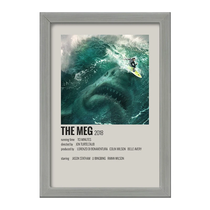 تابلو خندالو طرح مگ (The Meg) کد F13089