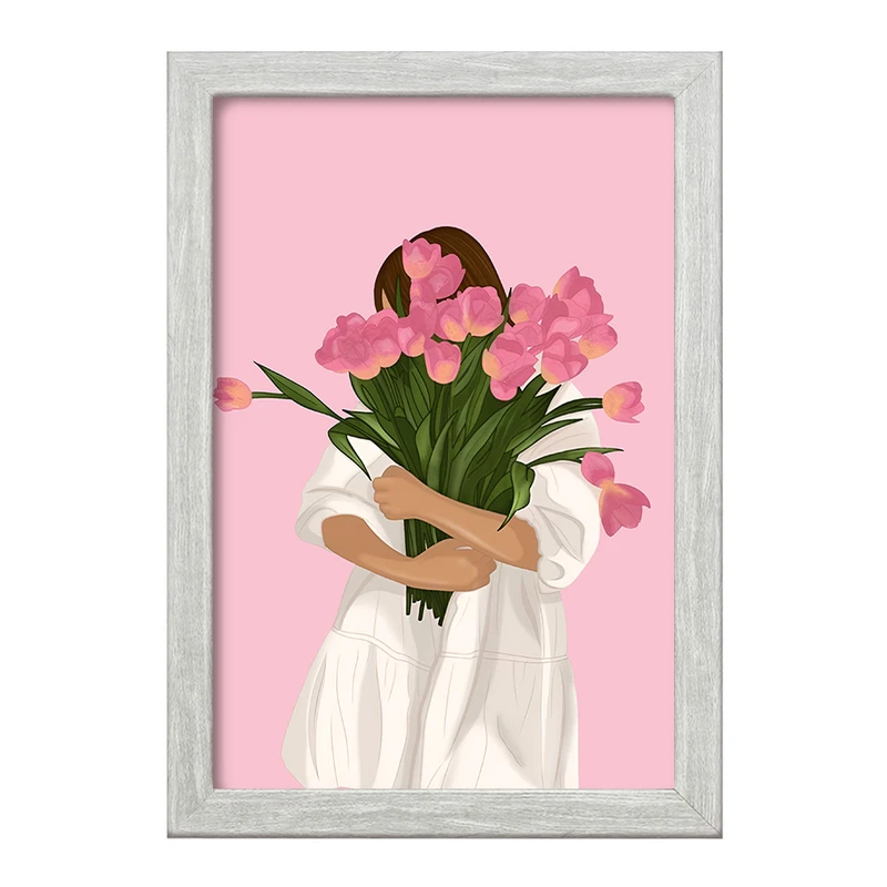 تابلو خندالو طرح دخترانه فانتزی کد F10901