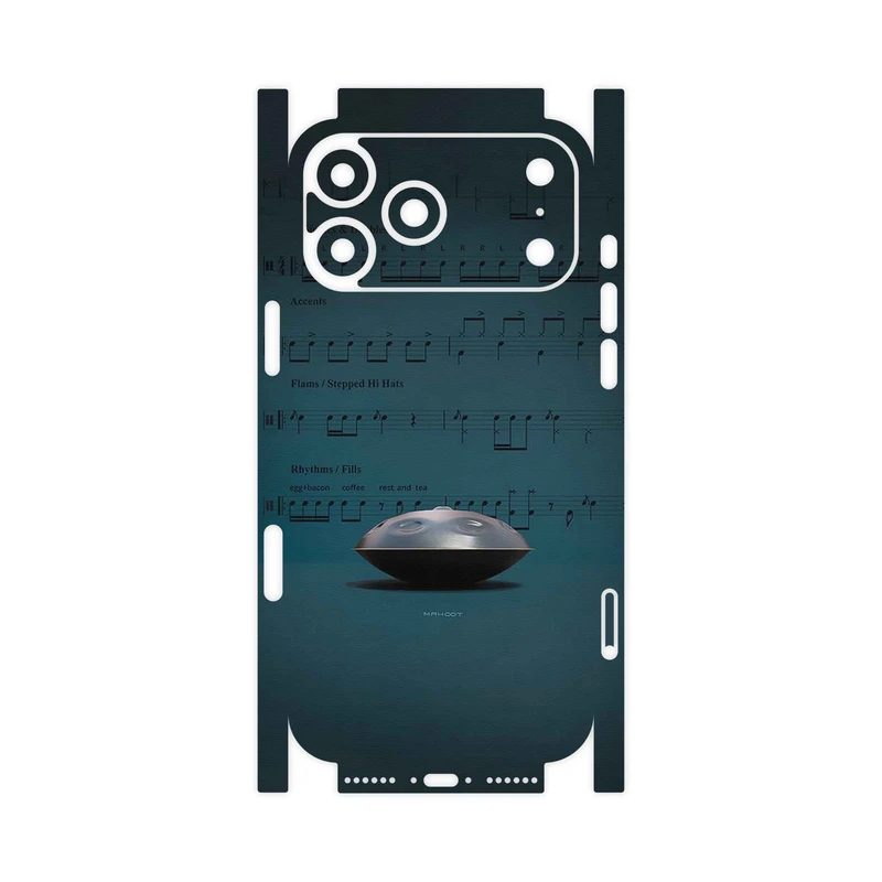 برچسب پوششی ماهوت مدل Hang_Instrument-FullSkin مناسب برای گوشی موبایل اپل iPhone 17 Pro Max