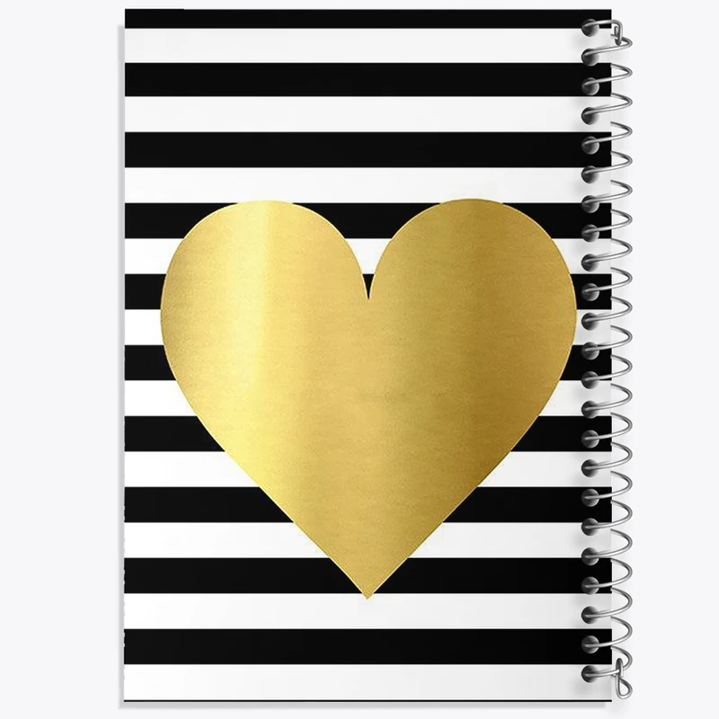 دفتر طراحی 50 برگ خندالو طرح عاشقانه  کد 1873