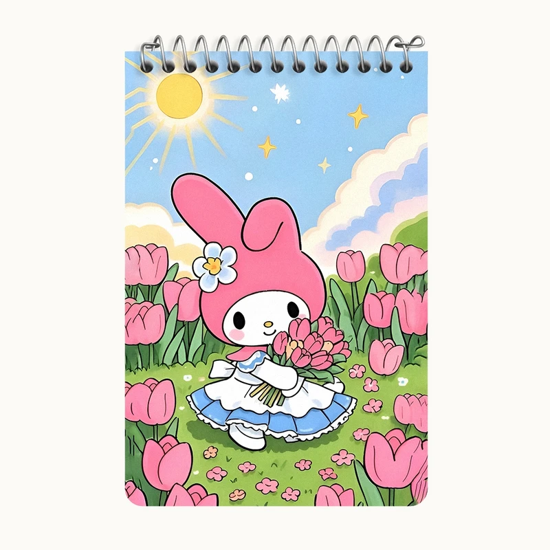 دفتر یادداشت 50 برگ خندالو طرح ملودی کد F12710