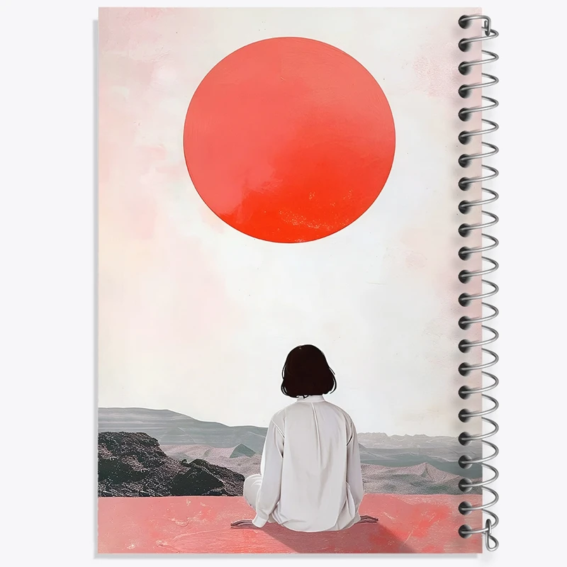 دفتر طراحی 50 برگ خندالو طرح دخترانه کد N6302