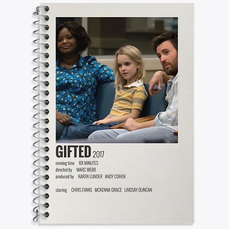 دفتر لغت 50 برگ خندالو طرح با استعداد (Gifted) کد F13059