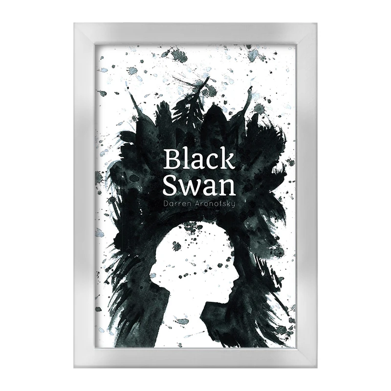 تابلو خندالو طرح قوی سیاه (Black Swan) کد F11337