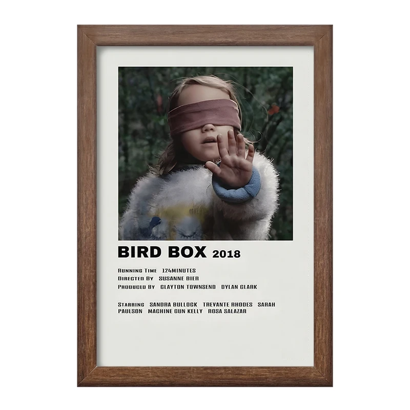 تابلو خندالو طرح جعبه پرنده (Bird Box) کد F13065