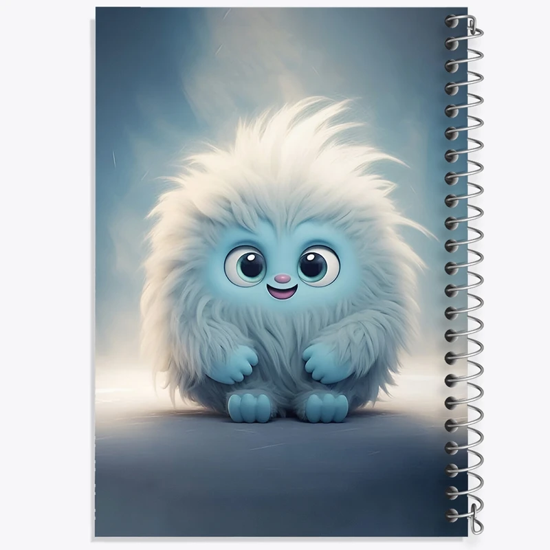 دفتر لیست خرید 50 برگ خندالو طرح هیولای بانمک کد N6170