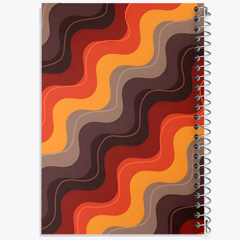 دفتر نقاشی 50 برگ خندالو طرح پترن فانتزی رنگی کد N6696