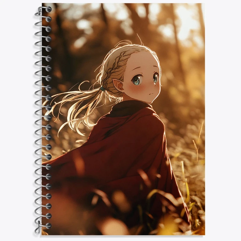 دفتر لغت 50 برگ خندالو طرح دخترانه کد N7996