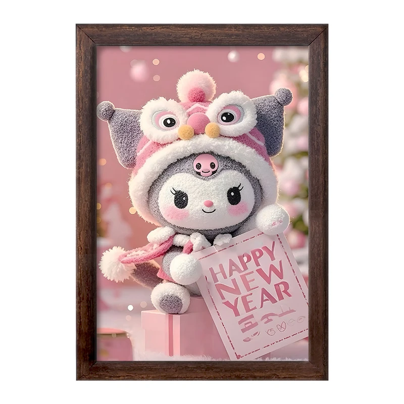 تابلو خندالو طرح کرومی (Kuromi) کد F10296