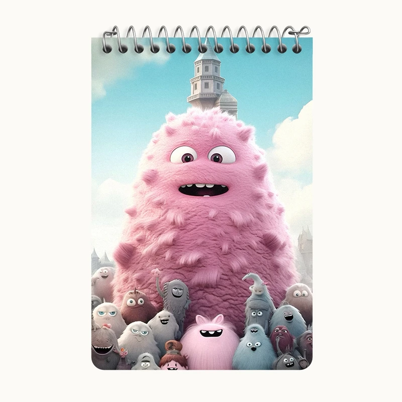 دفتر یادداشت 50 برگ خندالو طرح شهر هیولاها کد F10851