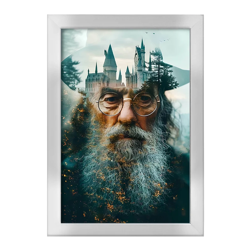 تابلو خندالو طرح گندالف هری پاتر (Harry Potter) کد F14189