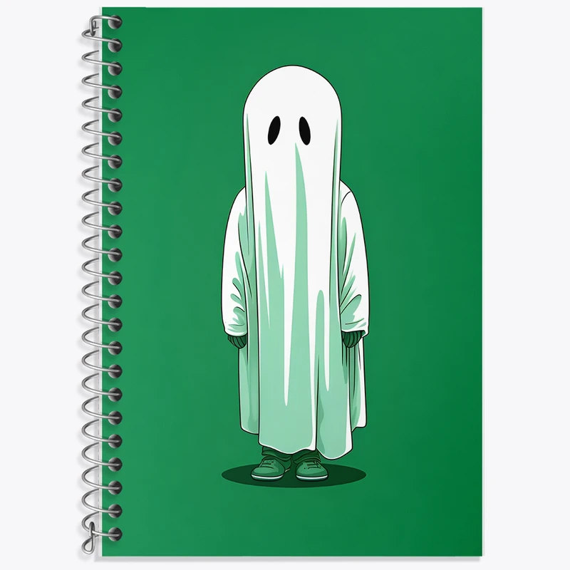 دفتر زبان 50 برگ خندالو مدل دو خط طرح روح کد F11120