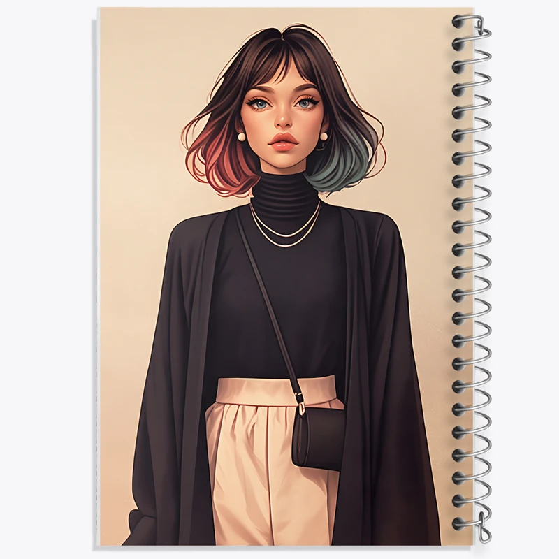 دفتر نقاشی 50 برگ خندالو طرح دخترانه کد N7403