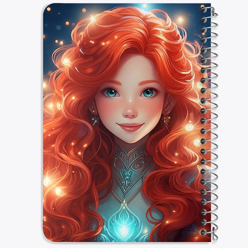 دفتر یادداشت 50 برگ خندالو طرح دخترانه کد N1235