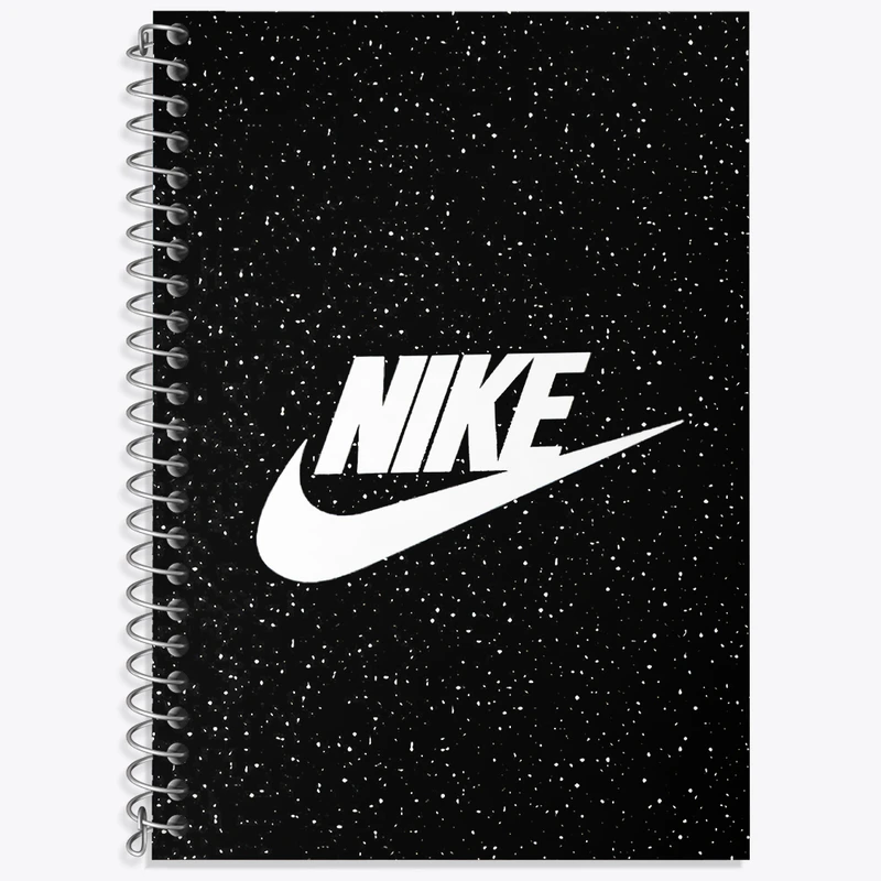 دفتر زبان 50 برگ خندالو مدل دو خط طرح نایک (Nike) کد N7552