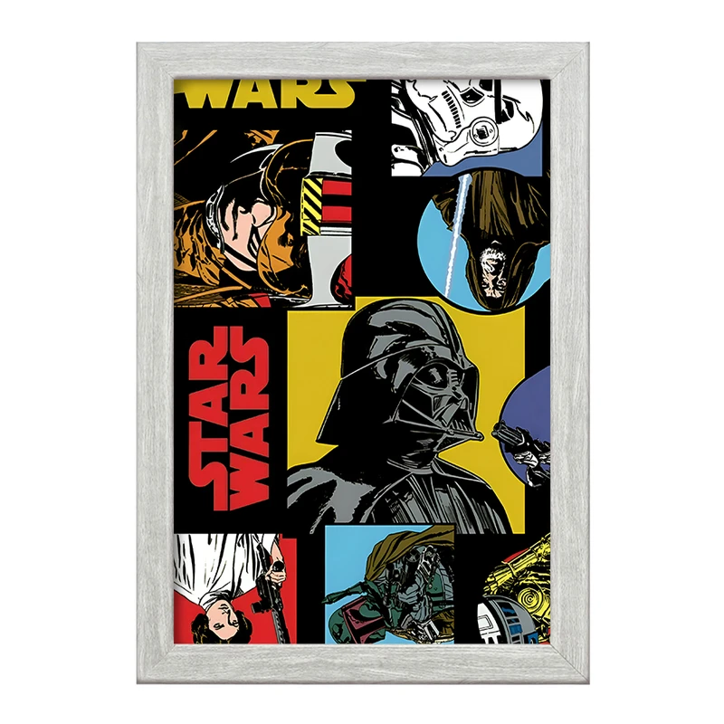 تابلو خندالو طرح جنگ ستارگان کد F4284