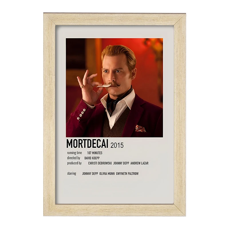 تابلو خندالو طرح موردکای (Mortdecai) کد F13079