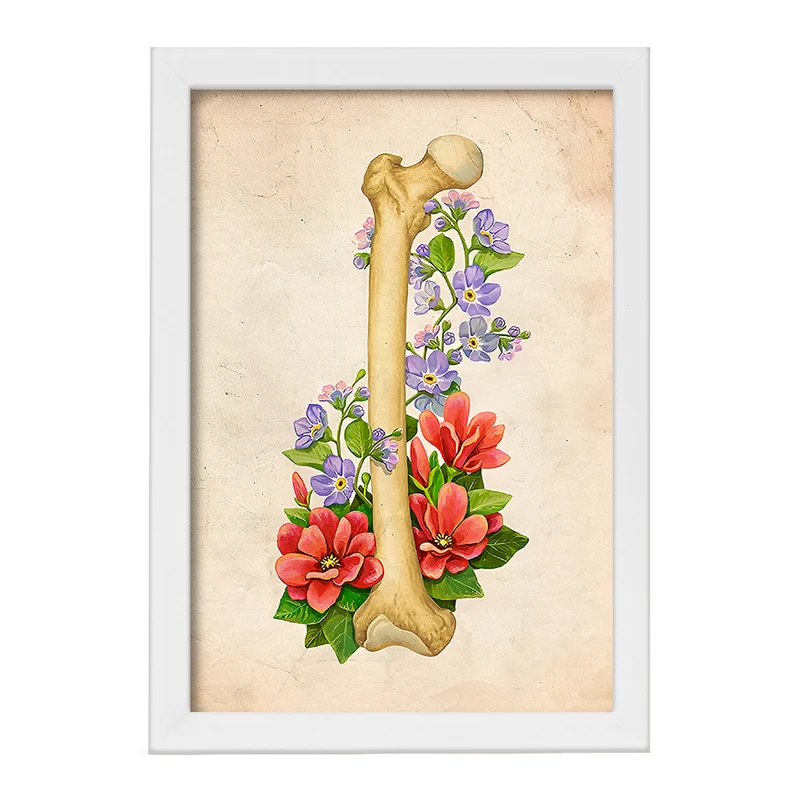 تابلو خندالو طرح استخوان ران (Femur) کد F14004