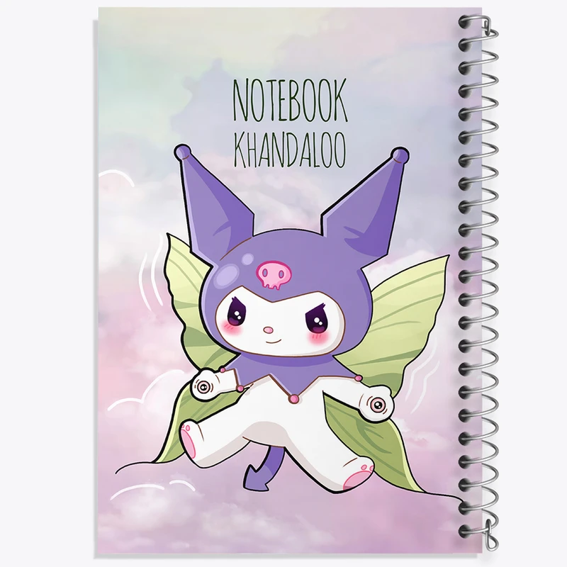 دفتر مشق 50 برگ خندالو طرح کرومی (Kuromi) کد N7805