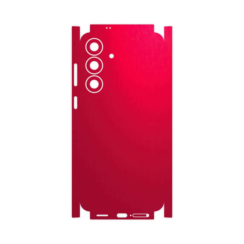 برچسب پوششی ماهوت مدل Matte-Warm-Red-FullSkin مناسب برای گوشی موبایل سامسونگ Galaxy S25 FE