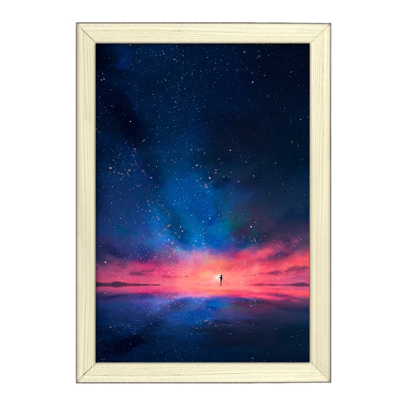 تابلو خندالو طرح کهکشان و سیاره ها کد 25367