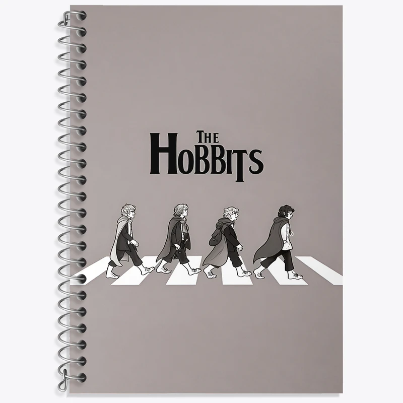 دفتر نت موسیقی 50 برگ خندالو طرح هابیت (The Hobbit) کد F4468