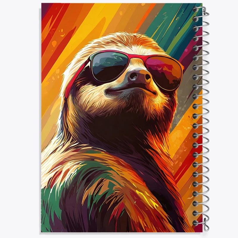 دفتر لیست خرید 50 برگ خندالو طرح تنبل کد F9846