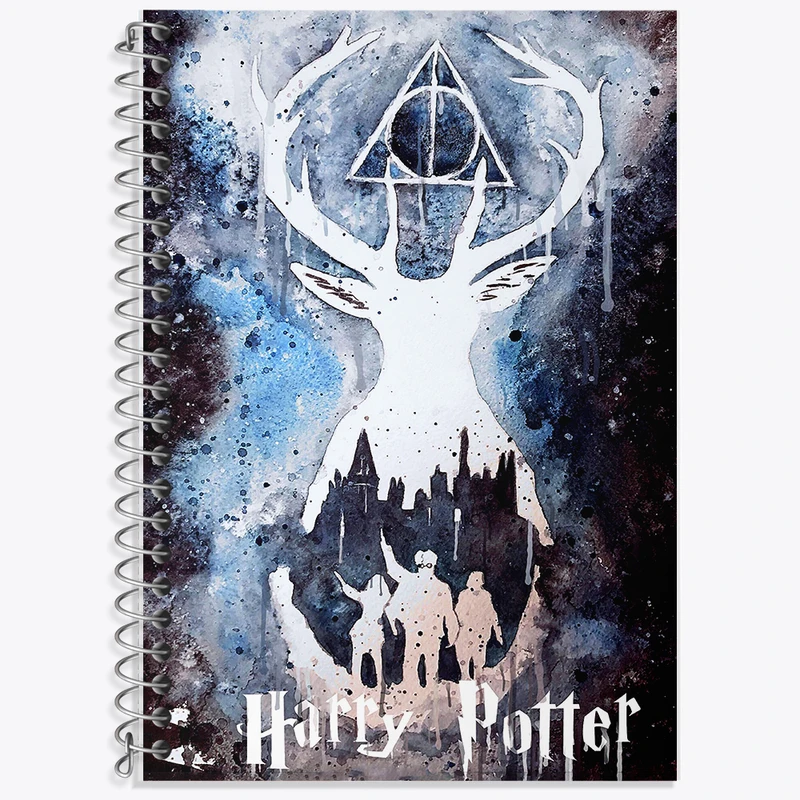 دفتر نت موسیقی 50 برگ خندالو طرح هری پاتر (Harry Potter) کد F11347