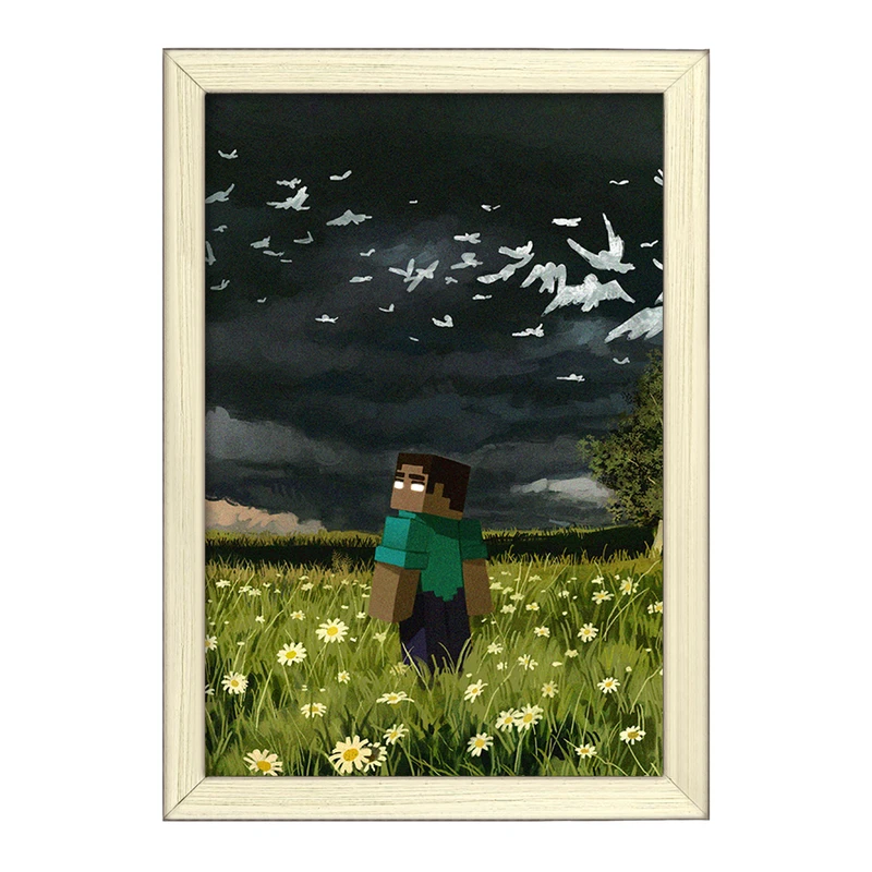تابلو خندالو طرح ماینکرافت (Minecraft) کد F14059