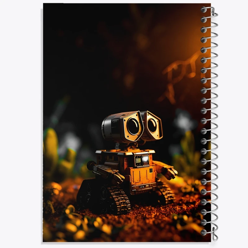 دفتر شطرنجی 50 برگ خندالو طرح وال ای (wall-E) کد F4222