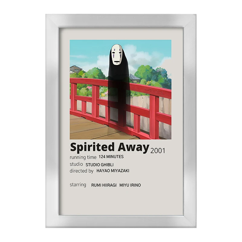 تابلو خندالو طرح انیمه شهر اشباح (Spirited Away) کد F13198