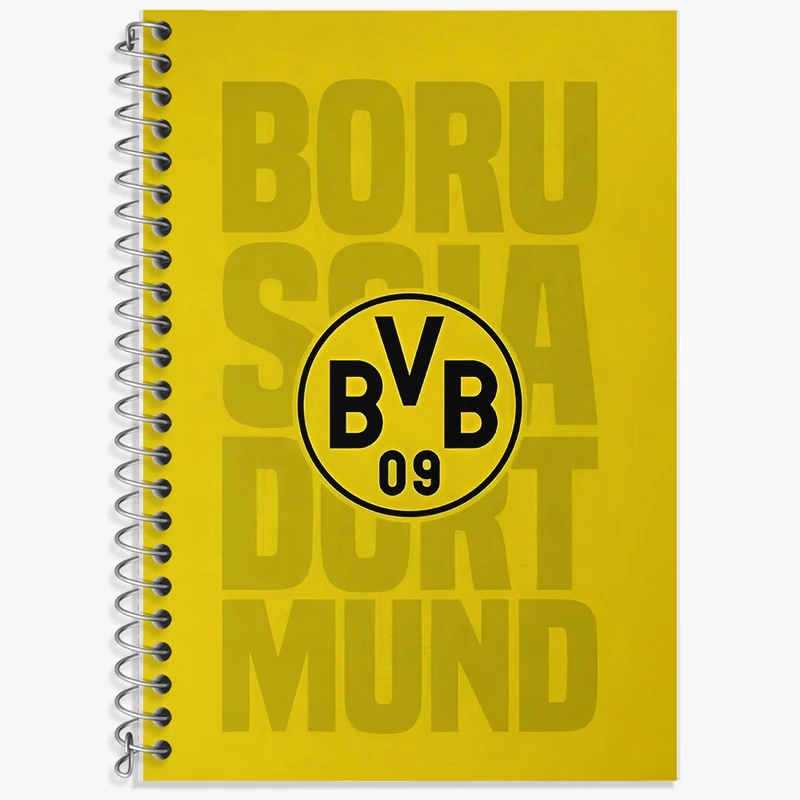 دفتر لغت 50 برگ خندالو طرح دورتموند (Borussia Dortmund) کد F14355