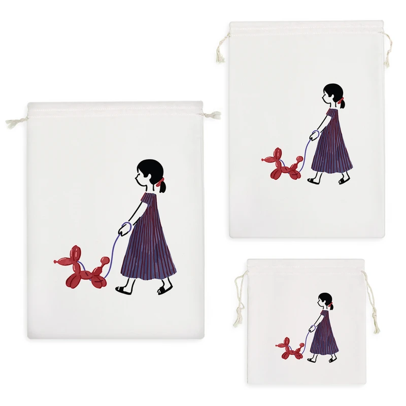 نظم دهنده خندالو مدل دختر و عروسک کد 9288 مجموعه 3 عددی