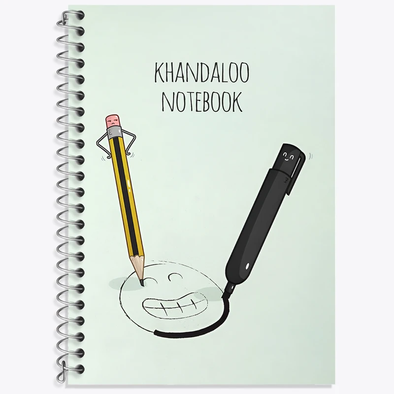 دفتر لغت 50 برگ خندالو طرح ماژیک و مداد کد N8315