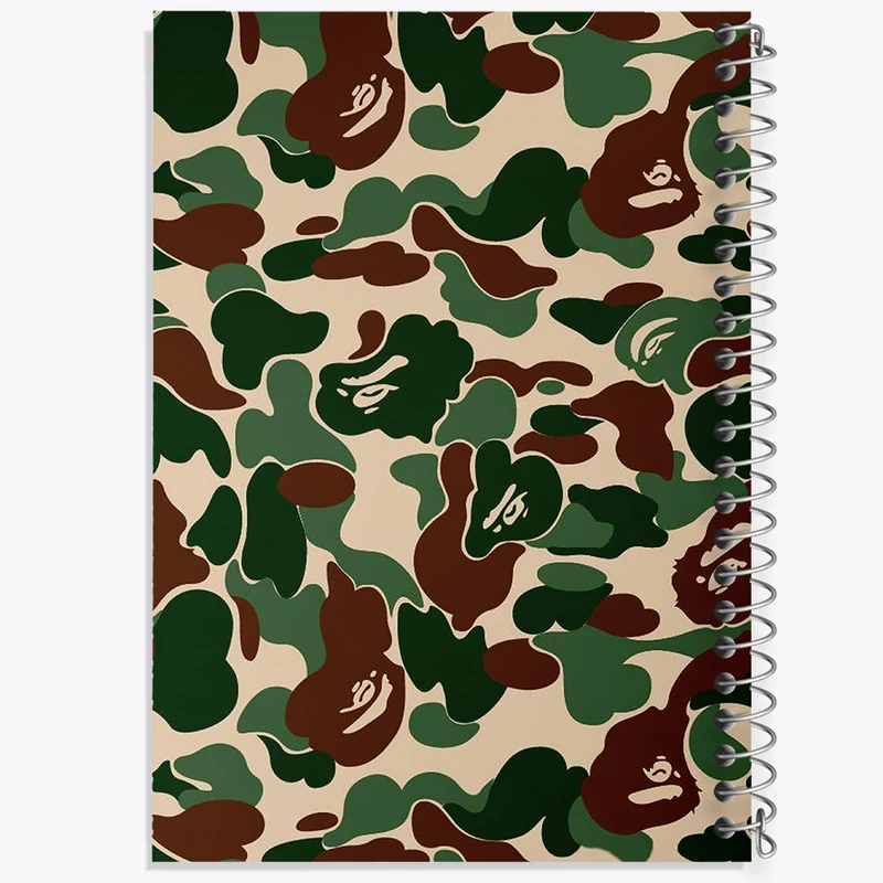 دفتر طراحی 50 برگ خندالو طرح چریکی کد N24