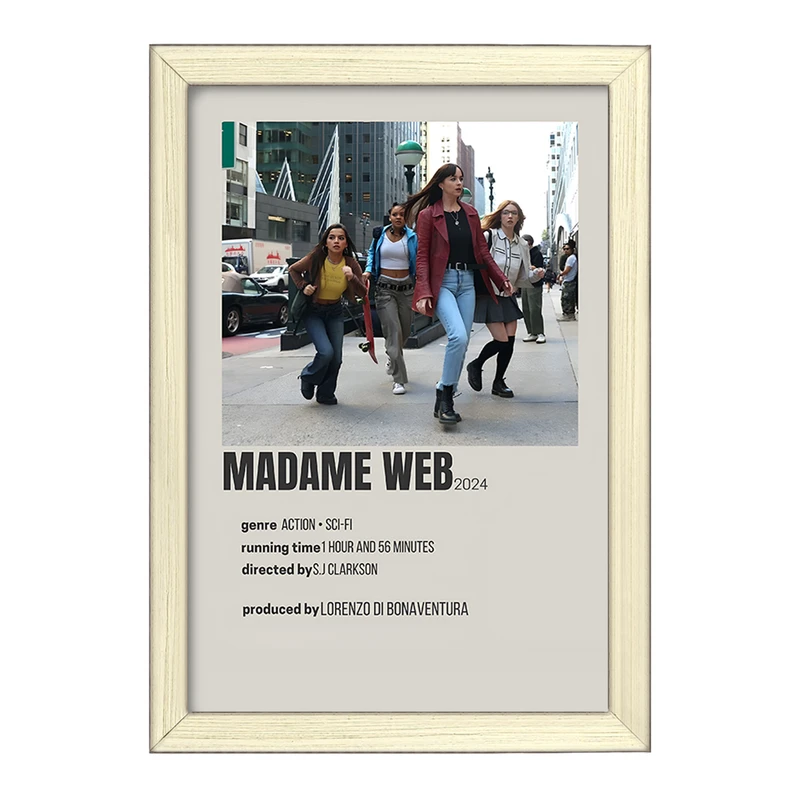 تابلو خندالو طرح مادام وب (Madame Web) کد F13061