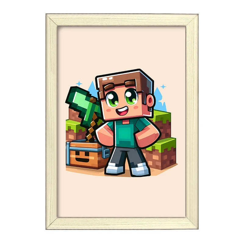 تابلو خندالو طرح ماینکرافت (Minecraft) کد F12067