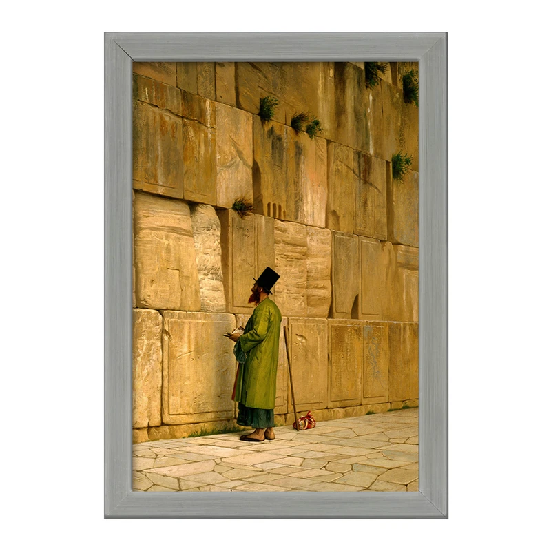 تابلو خندالو طرح نقاشی دیوار ندبه اثر ژان لئون ژروم کد F12307