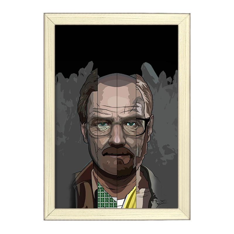 تابلو خندالو طرح والتر وایت سریال بریکینگ بد Breaking Bad  کد 13282