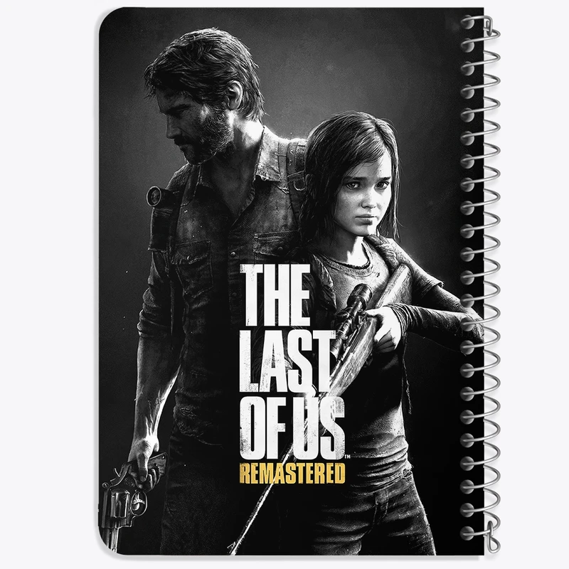 دفتر یادداشت 50 برگ خندالو طرح The Last Of Us  کد 4867
