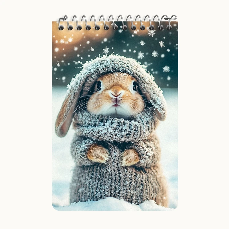 دفتر یادداشت 50 برگ خندالو طرح خرگوش کد F10030