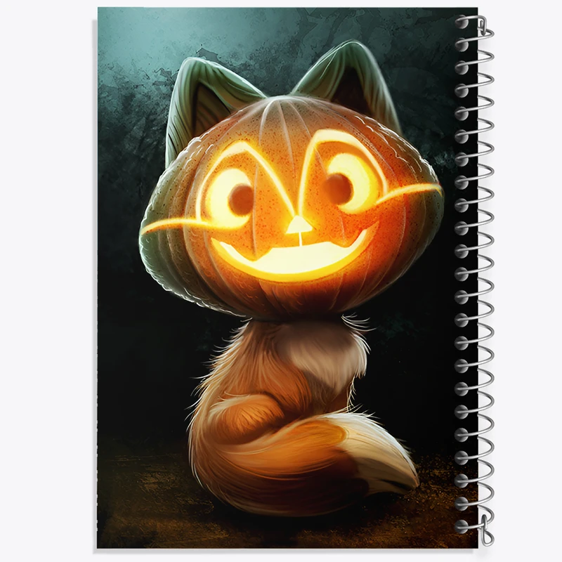 دفتر مشق 50 برگ خندالو طرح روباه بانمک کد F9345