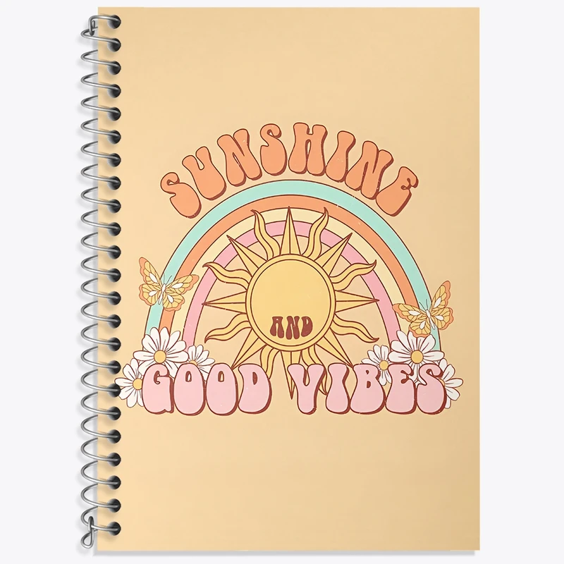 دفتر زبان 50 برگ خندالو مدل سه خط طرح انگیزشی کد N8522