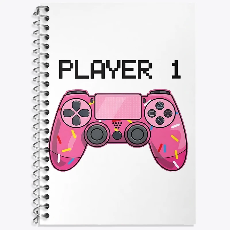 دفتر لغت 50 برگ خندالو طرح گیمر (Gamer) کد F3984