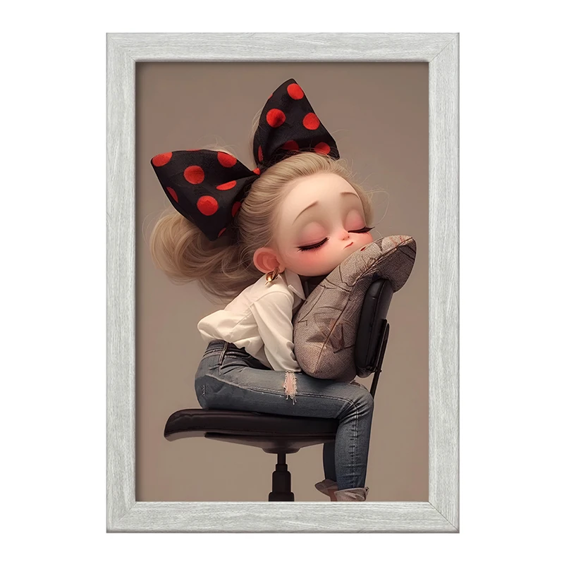 تابلو خندالو طرح دخترانه کد F5788