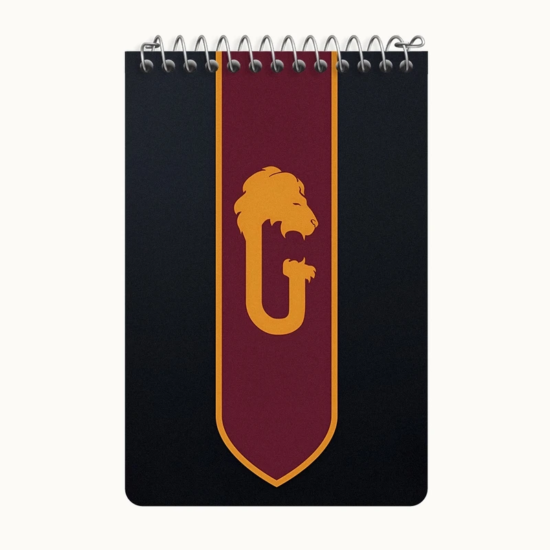 دفتر یادداشت 50 برگ خندالو طرح گریفیندور هری پاتر کد F4436