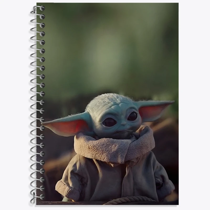 دفتر نت موسیقی 50 برگ خندالو طرح بیبی یودا کد F3372