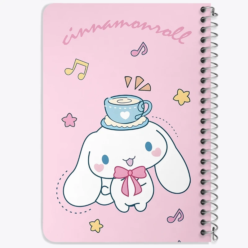 دفتر یادداشت 50 برگ خندالو طرح سینامورول (Cinnamoroll) کد 37979