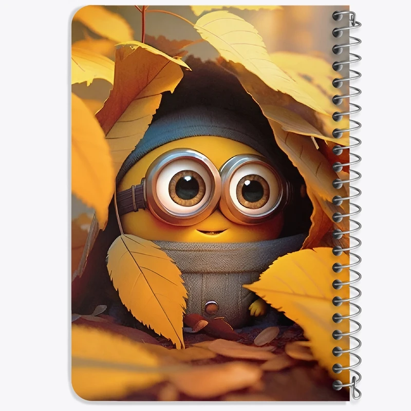 دفتر یادداشت 50 برگ خندالو طرح مینیون ها (Minions) کد F10759